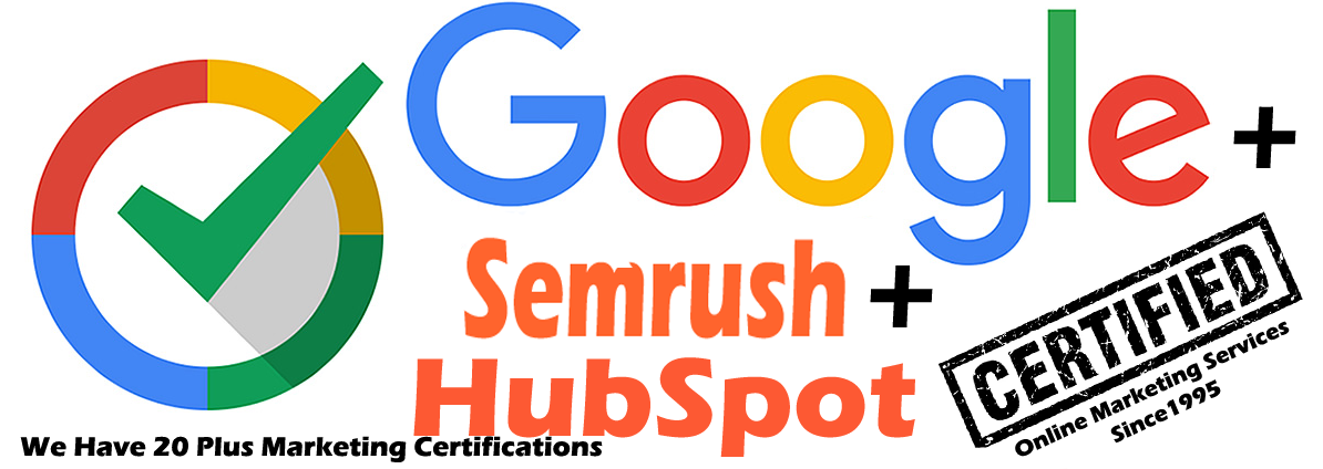 google certified online marketing service since 1995, Let An Expert Show You What Is Going On With Your Website